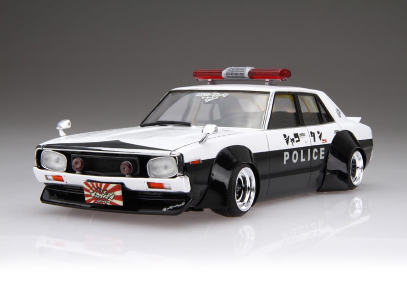 Aoshima 1/24 Liberty Walk #7 LB Works Ken Mary 4Dr Patrol Car