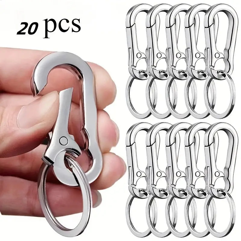 Stainless Steel Carabiner Keychain