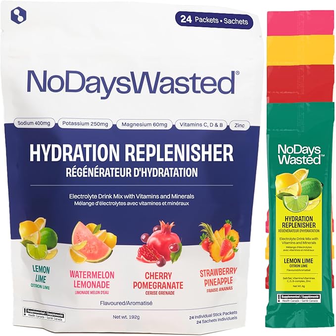 No Days Wasted - Electrolyte Replacement Stick - 24 Pack