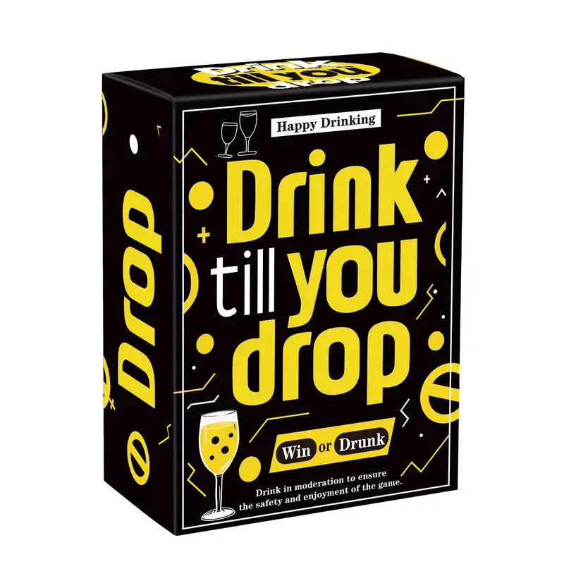 Drink Till You Drop Party Game