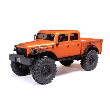 Axial 1/24 SCX24 1940s 4 Door Dodge Power Wagon 4x4 RTR - Orange