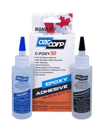 CECCORP C-Poxy 30, 30 min Epoxy Glue Kit (8.5 oz)