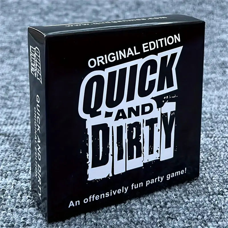 17+ Adults Quick & Dirty Card Game
