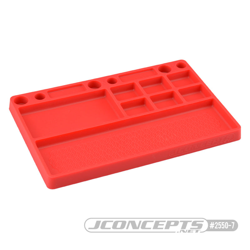 JConcepts Parts Tray - 181mm x 114mm x 12.5mm (7.125" x 4.5" x .5")