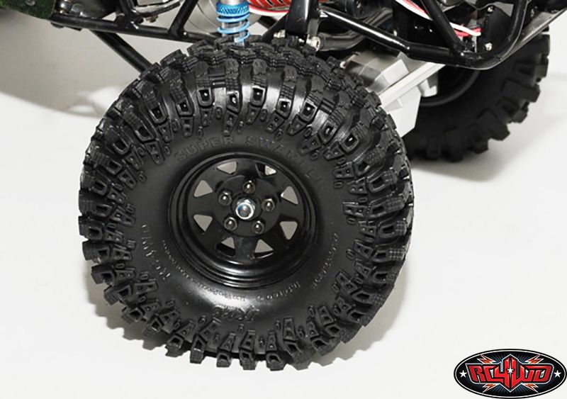 RC4WD 1.9" 5 Lug Wagon Steel Stamped Beadlock Wheels (Black) (4)