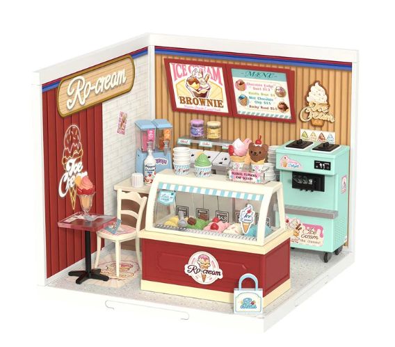 Rolife Flavorful Ice Cream DIY Plastic Miniature House