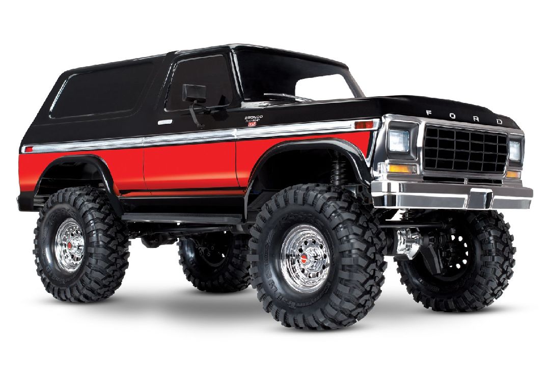 Traxxas 1/10 TRX-4 1979 Ford Bronco 4x4 RTR - Red