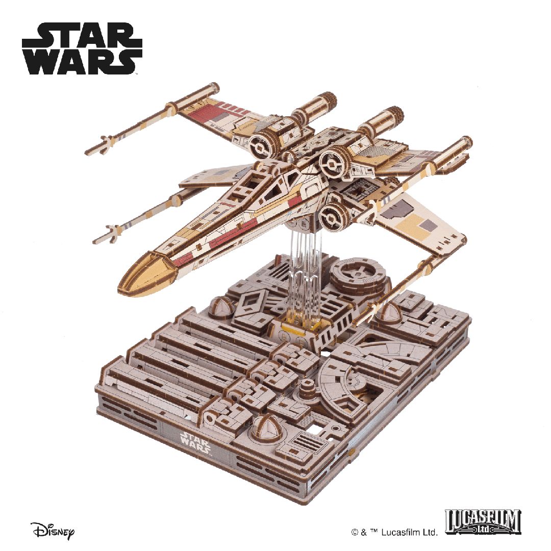 UGears Luke Skywalker's™ X-Wing Starfighter™ - 455 Pieces (A