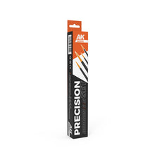 AK Interactive Precision Brushes Set (4 Brushes)
