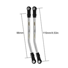 INJORA Stainless Steel High Clearance Links with Rod Ends for 1/10 RC Crawler