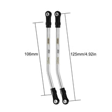 INJORA Stainless Steel High Clearance Links with Rod Ends for 1/10 RC Crawler