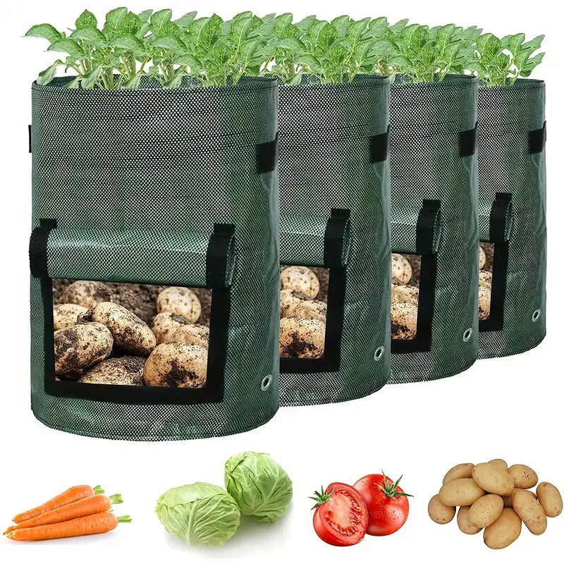 Potato Grow Bags - 4pcs - 7 Gallon