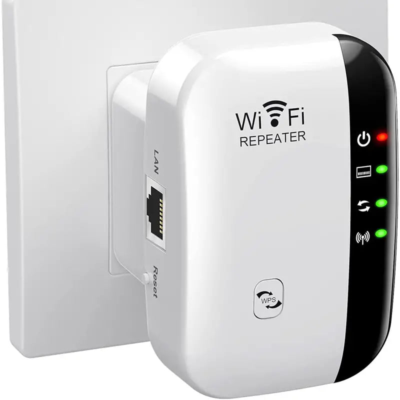 Compact 300Mbps WiFi Repeater & Extender