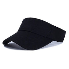 Solid Color Fitted Sun Visor Hat