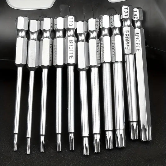 11pcs Precision Star Torx Bit Set