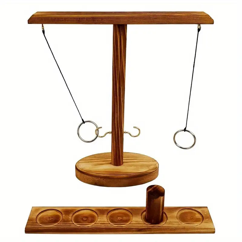 Wooden Ring Toss Game