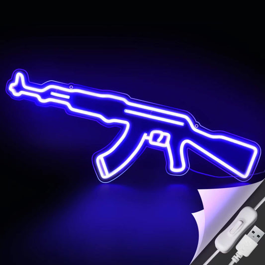 AK47 Neon Sign