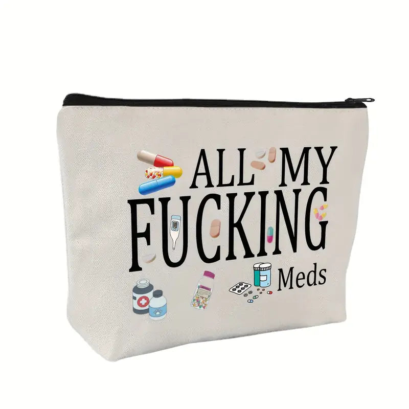 Canvas Pill First Aid Bag