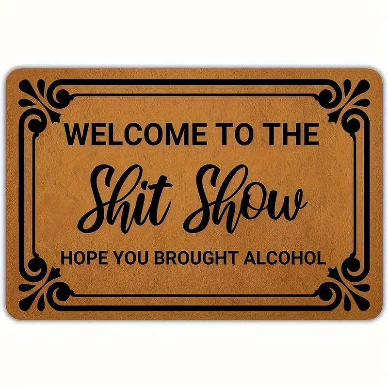 1pc Funny Welcome Doormat