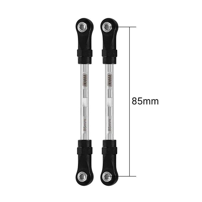 INJORA Stainless Steel Links with Rod Ends for 1/10 RC Crawler