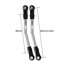 INJORA Stainless Steel High Clearance Links with Rod Ends for 1/10 RC Crawler