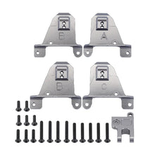 INJORA CNC Aluminum Alloy Front & Rear Shock Towers Mount for Traxxas TRX4 #8216