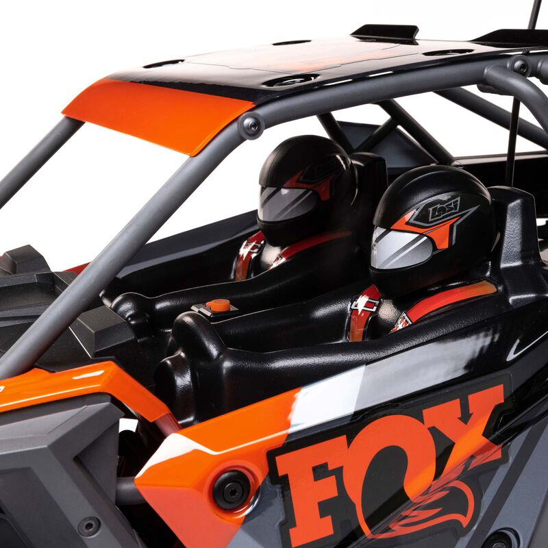 Losi 1/10 RZR Rey Side by Side Brushless 4X4 RTR - Fox Orange