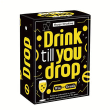 Drink Till You Drop Party Game