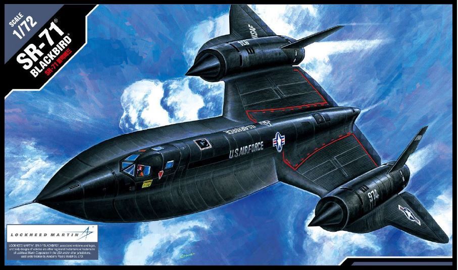 Academy 1/72 SR-71 Blackbird (Limited Edition)