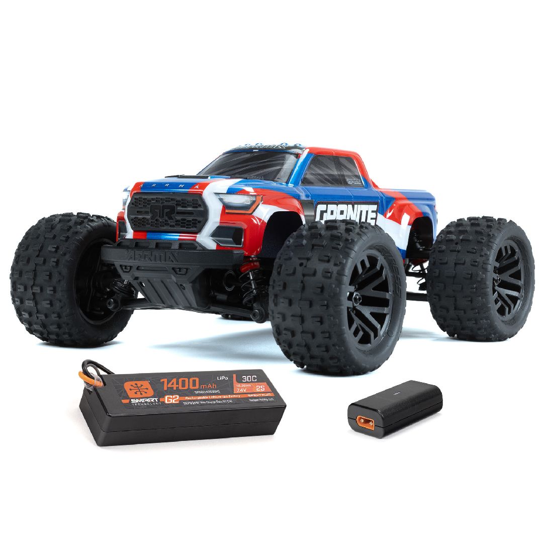 Arrma 1/18 GRANITE GROM 4x4 Monster Truck RTR - Blue