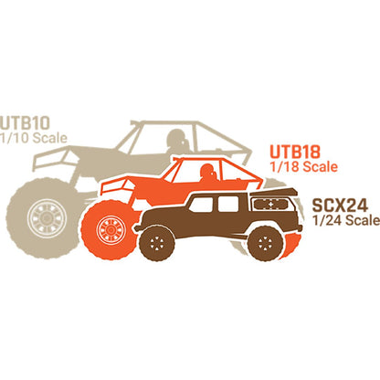 Axial 1/10 UTB10 Capra 1.9 4WS 4x4 RTR - Orange