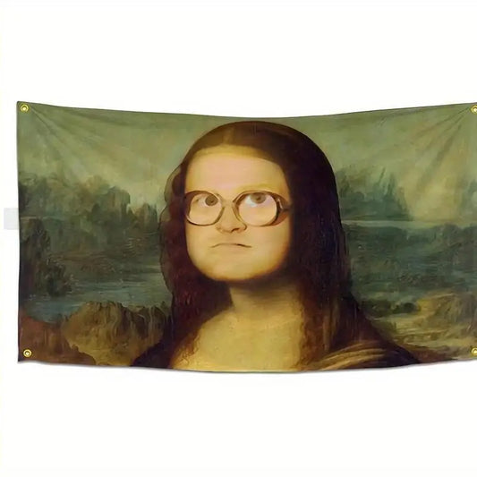 Mona Lisa Meme Flag