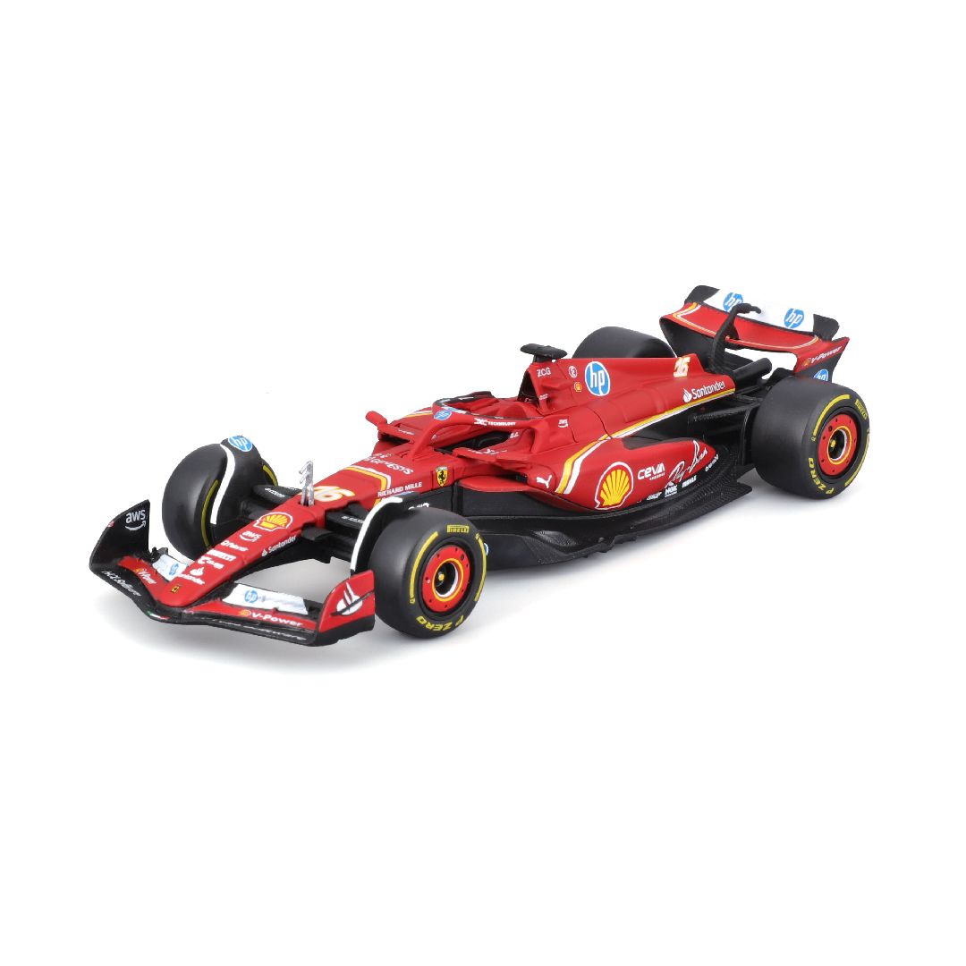Bburago 1/43 Ferrari Season Car (2024) (Leclerc #16)