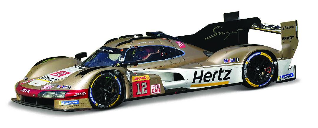 Bburago 1/43 Race Porsche 963 Hertz Team Jota (2024) - #12