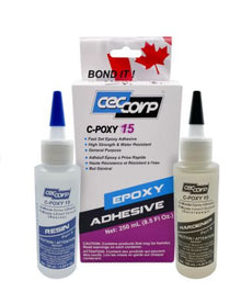 CECCORP C-Poxy 15, 15 min Epoxy Glue Kit (8.5 oz)
