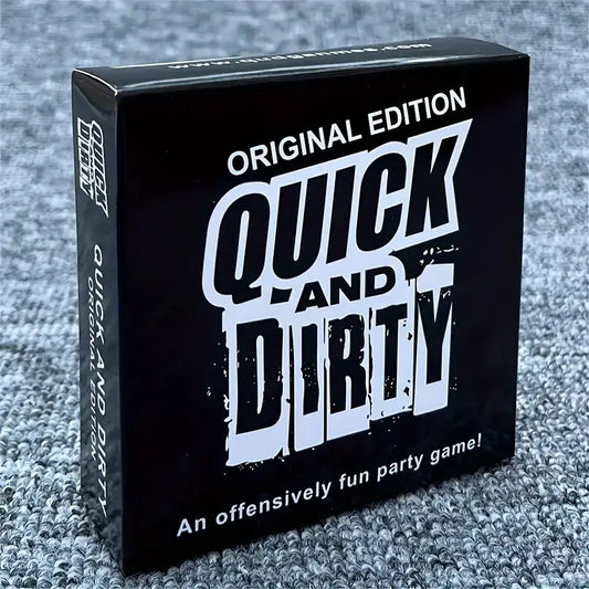 17+ Adults Quick & Dirty Card Game