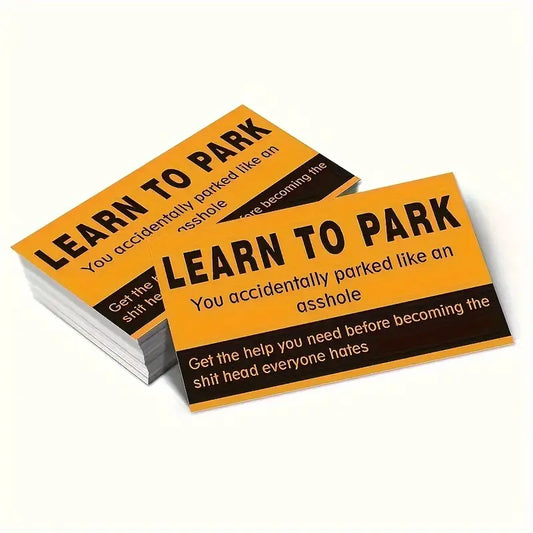 Learn To Park Cards