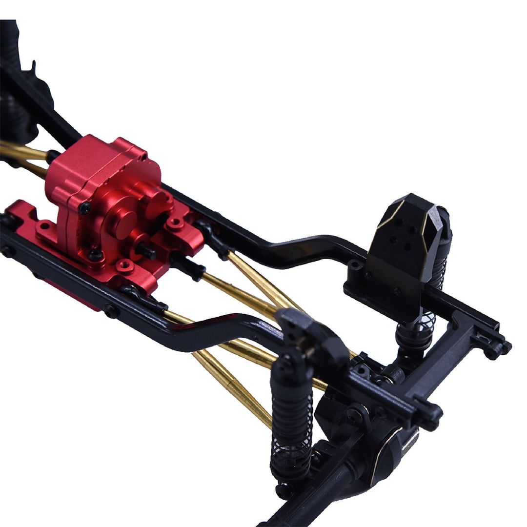 Hobby Details Aluminum Shock Mount, Traxxas TRX-4M Black/Gold (4)