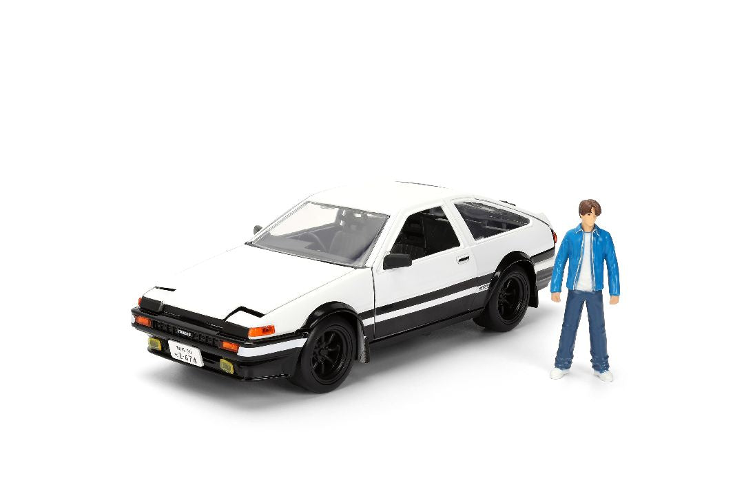 Jada 1/24 "Hollywood Rides" - Initial D - 1986 Trueno w/ Takumi