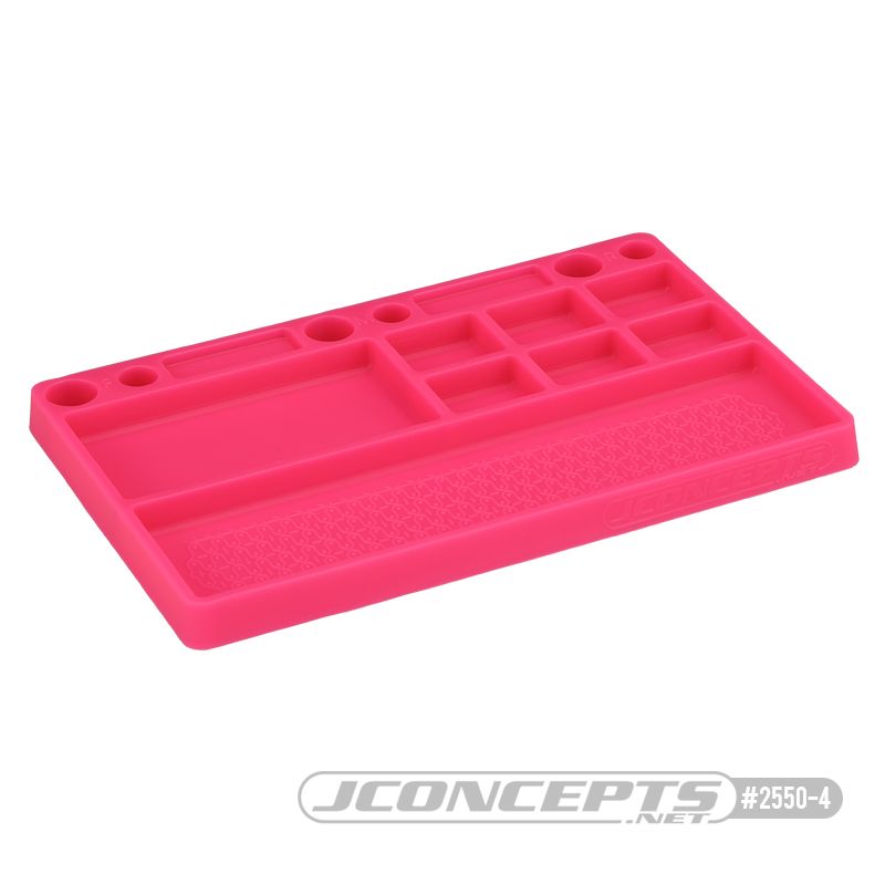 JConcepts Parts Tray - 181mm x 114mm x 12.5mm (7.125" x 4.5" x .5")