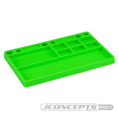 JConcepts Parts Tray - 181mm x 114mm x 12.5mm (7.125" x 4.5" x .5")