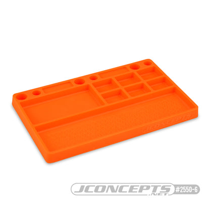 JConcepts Parts Tray - 181mm x 114mm x 12.5mm (7.125" x 4.5" x .5")