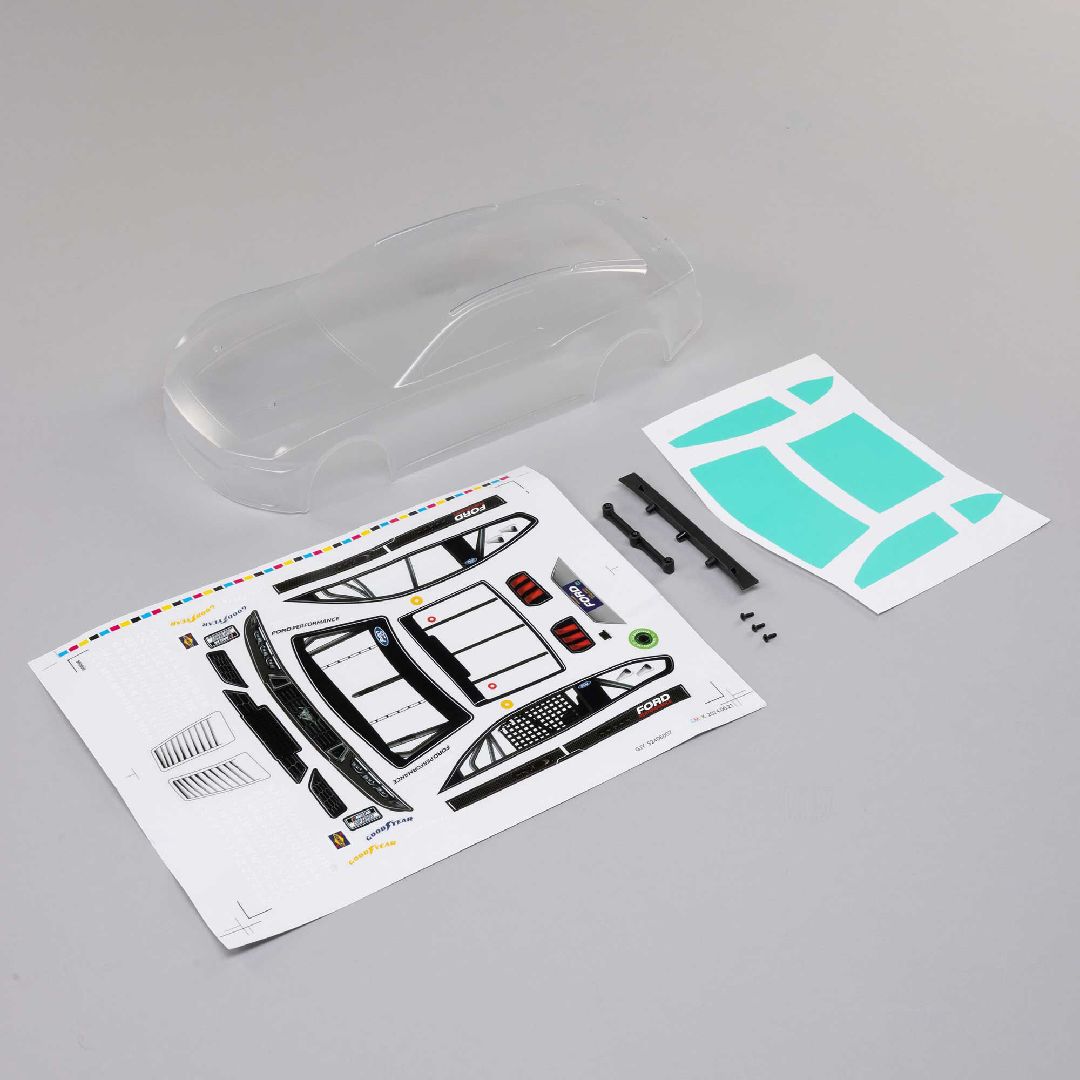 Losi Ford Clear Body: NASCAR GROM