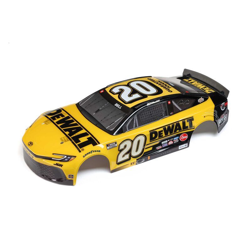 Losi Christopher Bell #20 Dewalt 2025 Body: NASCAR GROM