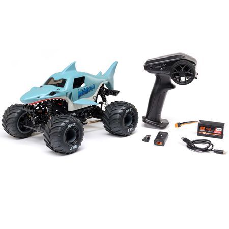 Losi 1/18 Mini LMT Megalodon 4X4 Monster Truck RTR - Blue
