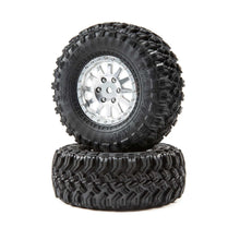 Losi 2.2/3.0 Falcon Tire, 12mm Hex, Silver Method Whl (F/R)(2)