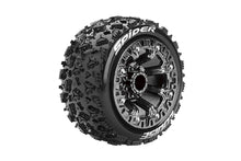 Louise R/C ST-Spider 2.2"-12mm Hex Black/Chrome (Front/Rear)(2)