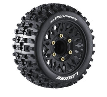 Louise R/C ST-Pioneer 2.8" Removable Hex Black Whls 4.0" OD(2)