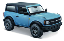 Maisto 1/24 SE 2021 Ford Bronco Badlands 2 dr. (A51 Blue)