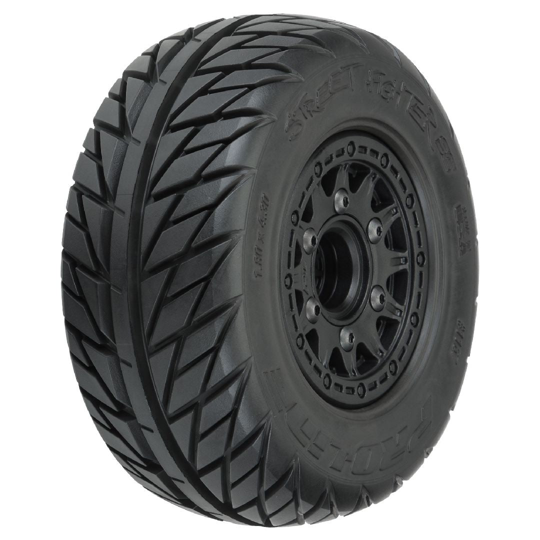 Pro-Line Street Fighter 2.2"/3.0" Tires on Rem Hex Wheels (2)